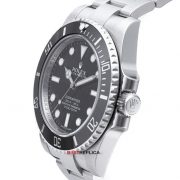 Rolex-Submariner-Black-SS-side Rolex-Submariner-Black-SS-side